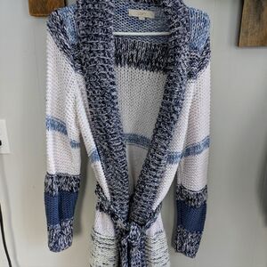 Loft Chunky Open Knit Sweater
